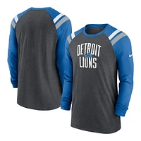 Detroit Lions Nike Raglan Long Sleeve Shirt