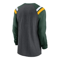 Green Bay Packers Nike Raglan Long Sleeve Shirt