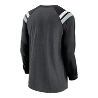 Las Vegas Raiders Nike Raglan Long Sleeve Shirt