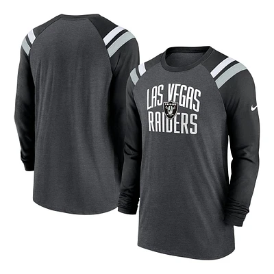 Las Vegas Raiders Nike Raglan Long Sleeve Shirt