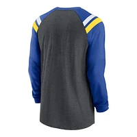 Los Angeles Rams Nike Raglan Long Sleeve Shirt