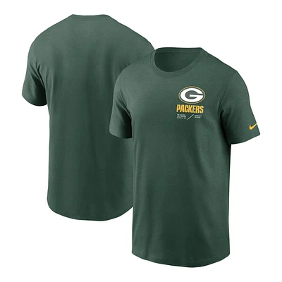 Green Bay Packers Nike Team Issue T Shirt