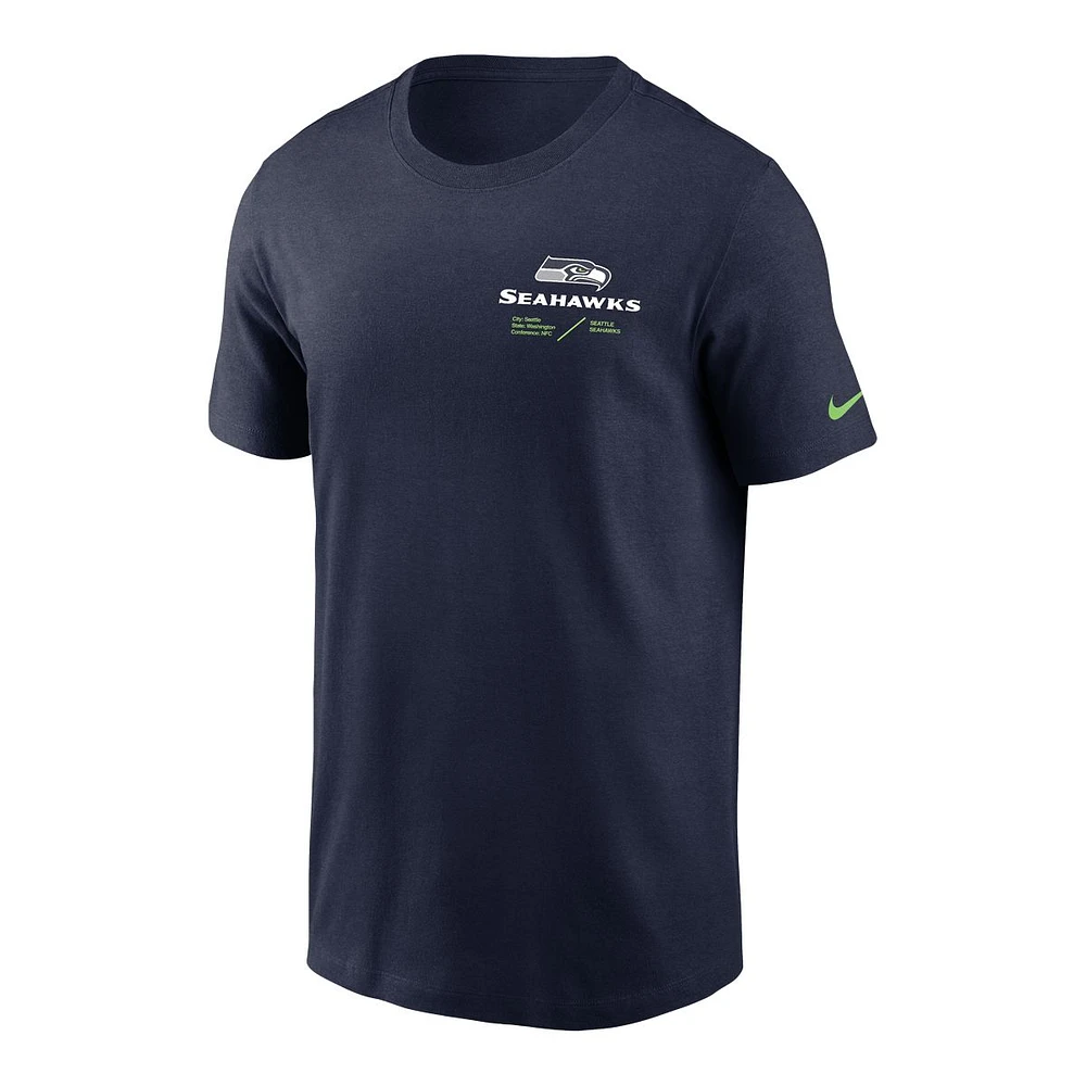 Seattle Seahawks Nike Team Issue T Shirt