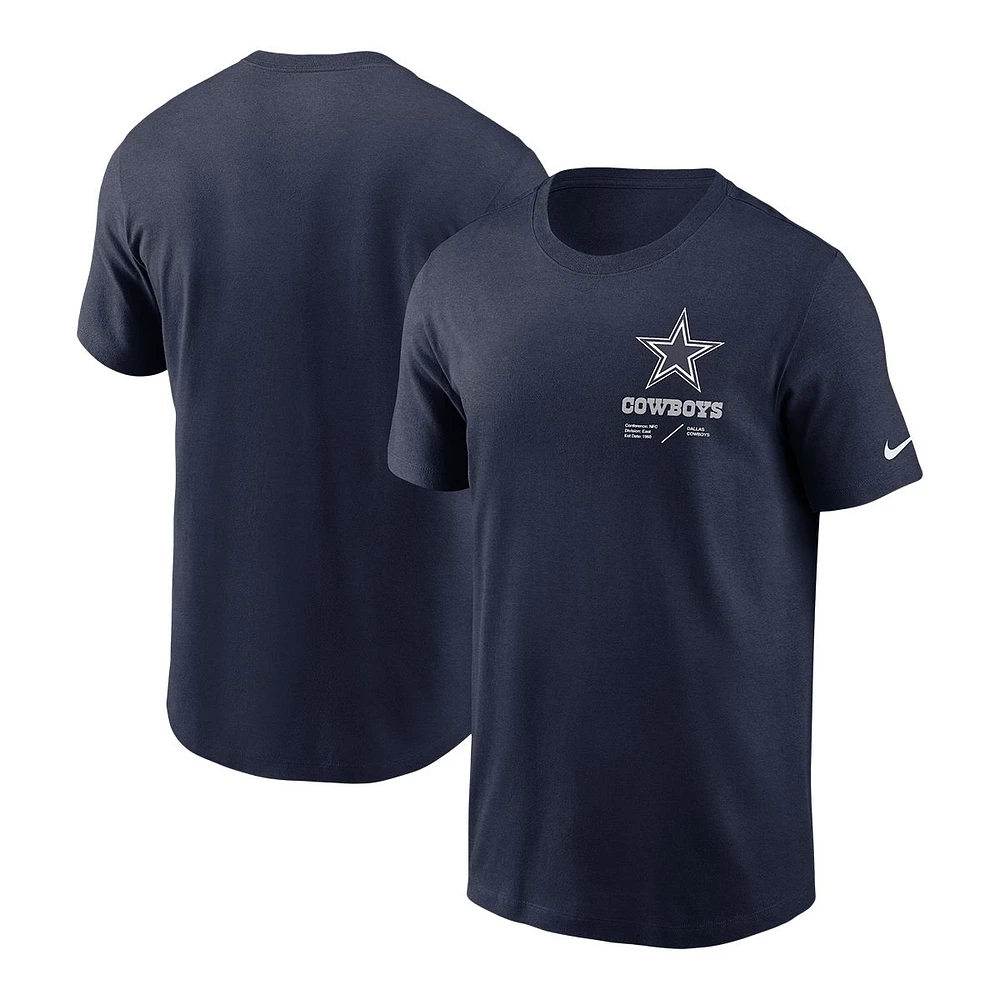 Dallas Cowboys Nike Team Issue T Shirt