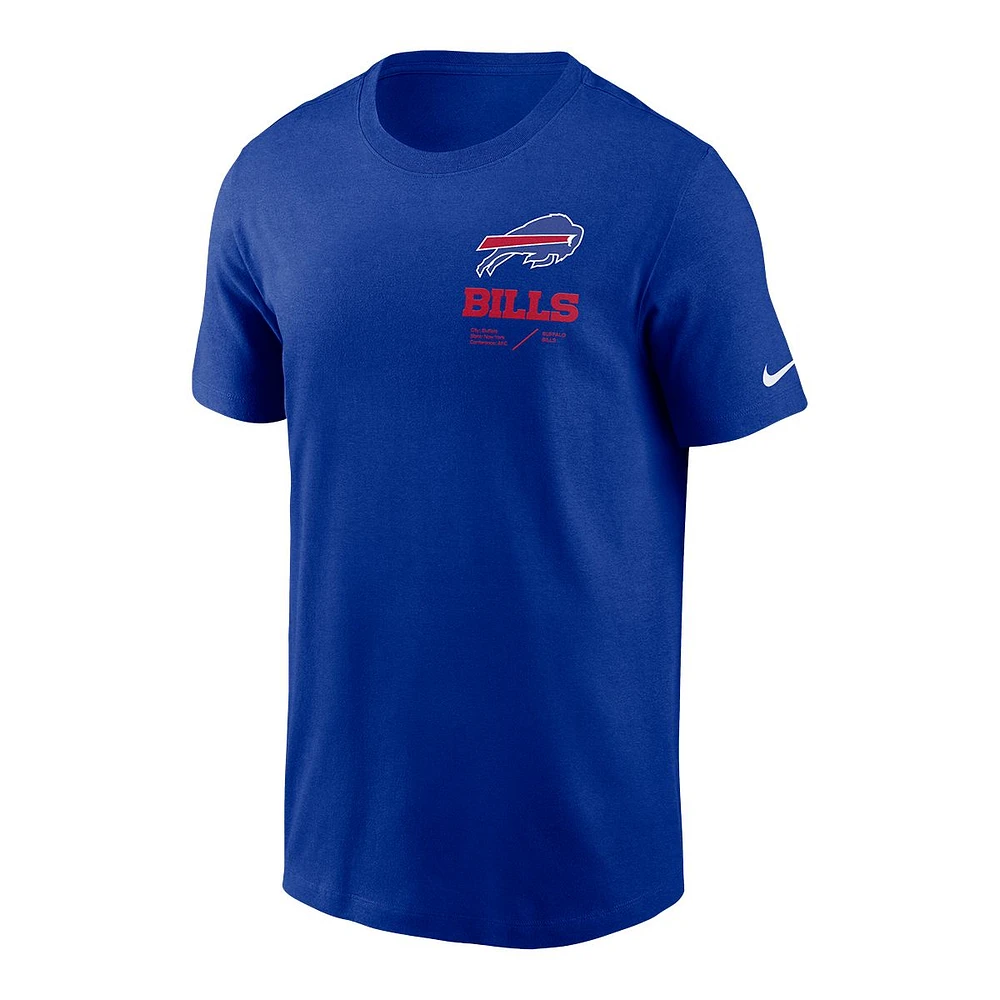 Buffalo Bills Nike Team Issue T Shirt