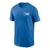 Detroit Lions Nike Team Issue T Shirt