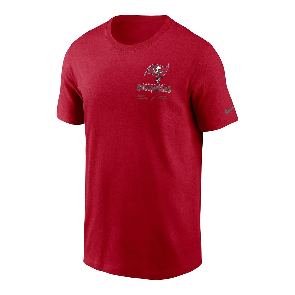 Tampa Bay Buccaneers Nike Team Issue T Shirt