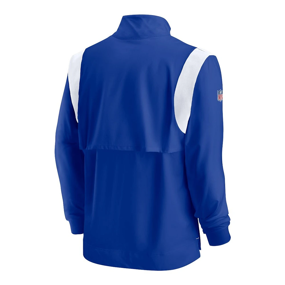 Buffalo Bills Nike Quarter Zip Nylon Jacket