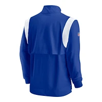 Buffalo Bills Nike Quarter Zip Nylon Jacket