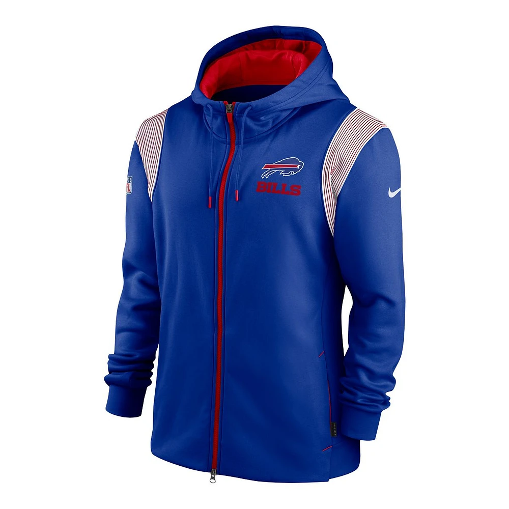 Buffalo Bills Nike Therma Full Zip Hoodie