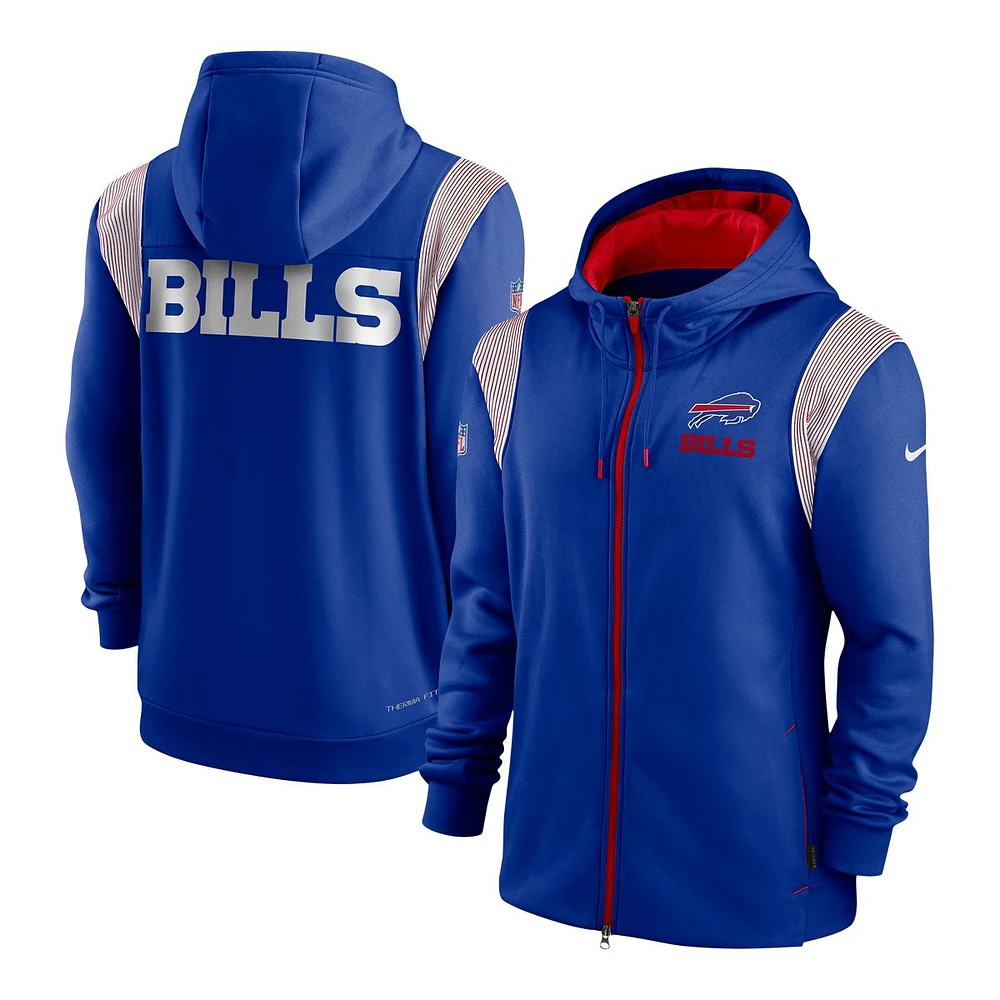 Buffalo Bills Nike Therma Full Zip Hoodie