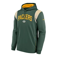 Green Bay Packers Nike Therma Pullover Hoodie