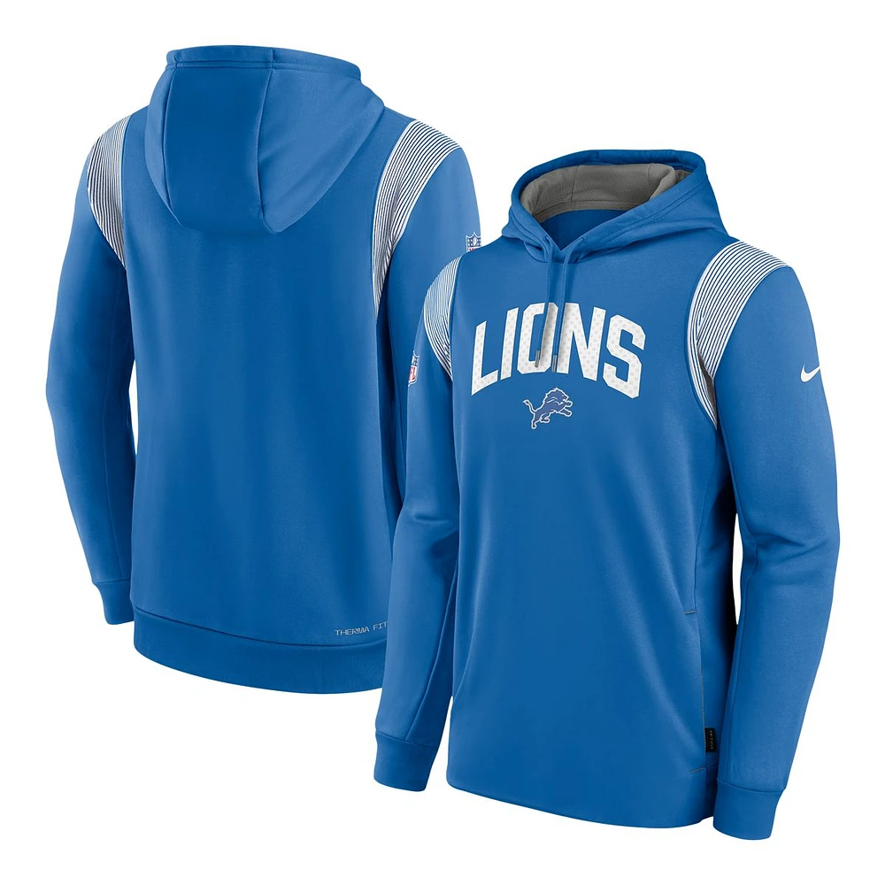 Detroit Lions Nike Therma Pullover Hoodie