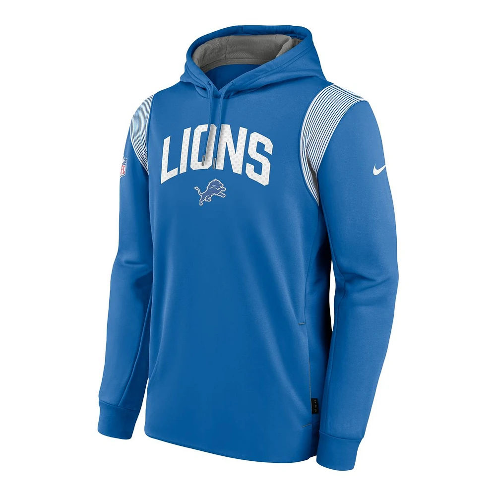 Detroit Lions Nike Therma Pullover Hoodie