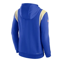 Los Angeles Rams Nike Therma Pullover Hoodie