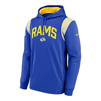 Los Angeles Rams Nike Therma Pullover Hoodie