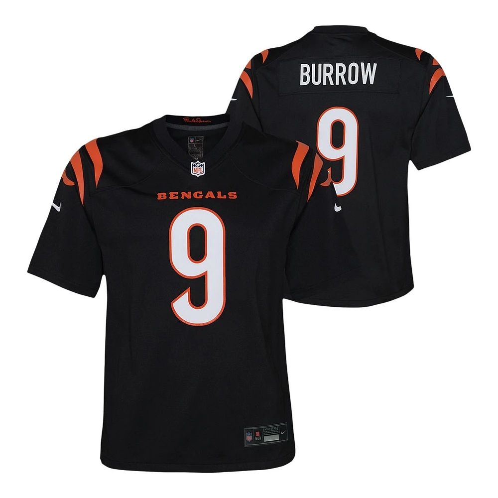 Youth Cincinnati Bengals Nike Joe Burrow Game Jersey