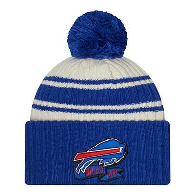 Buffalo Bills New Era Sideline Pom Knit Hat