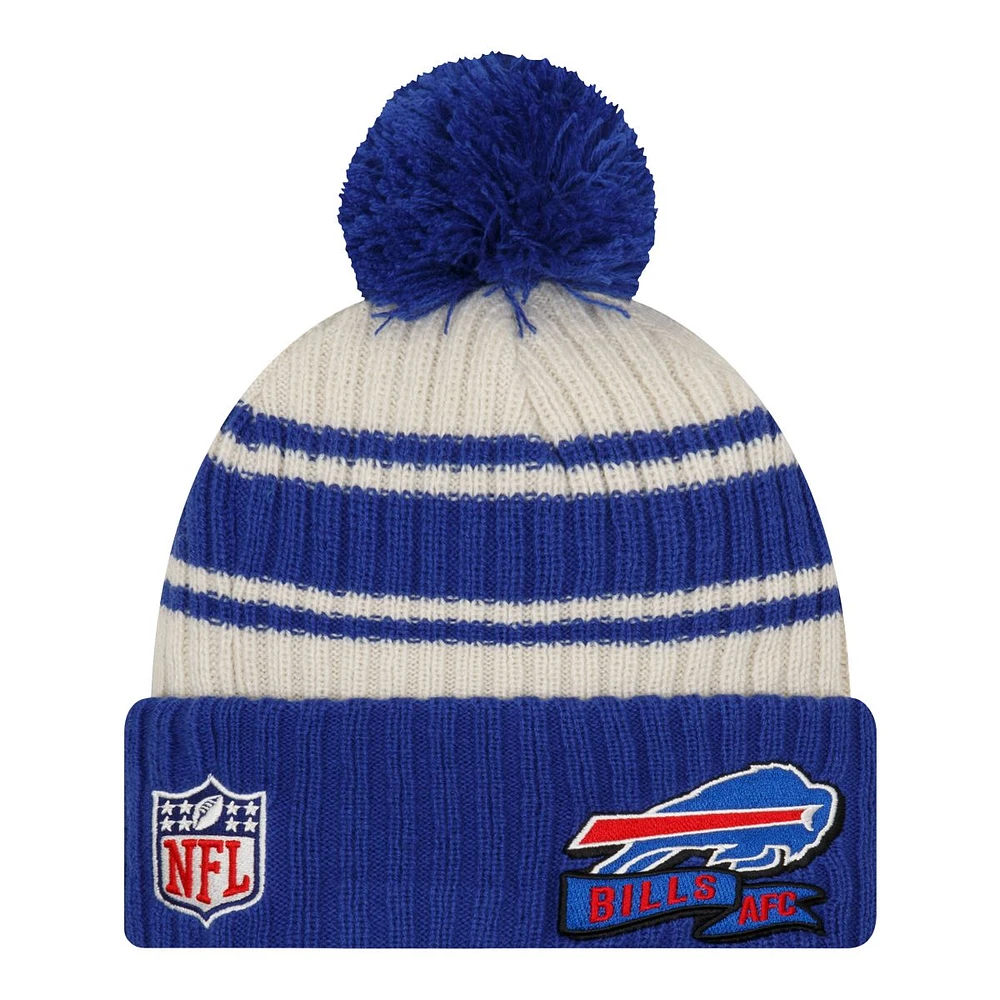 Buffalo Bills New Era Sideline Pom Knit Hat