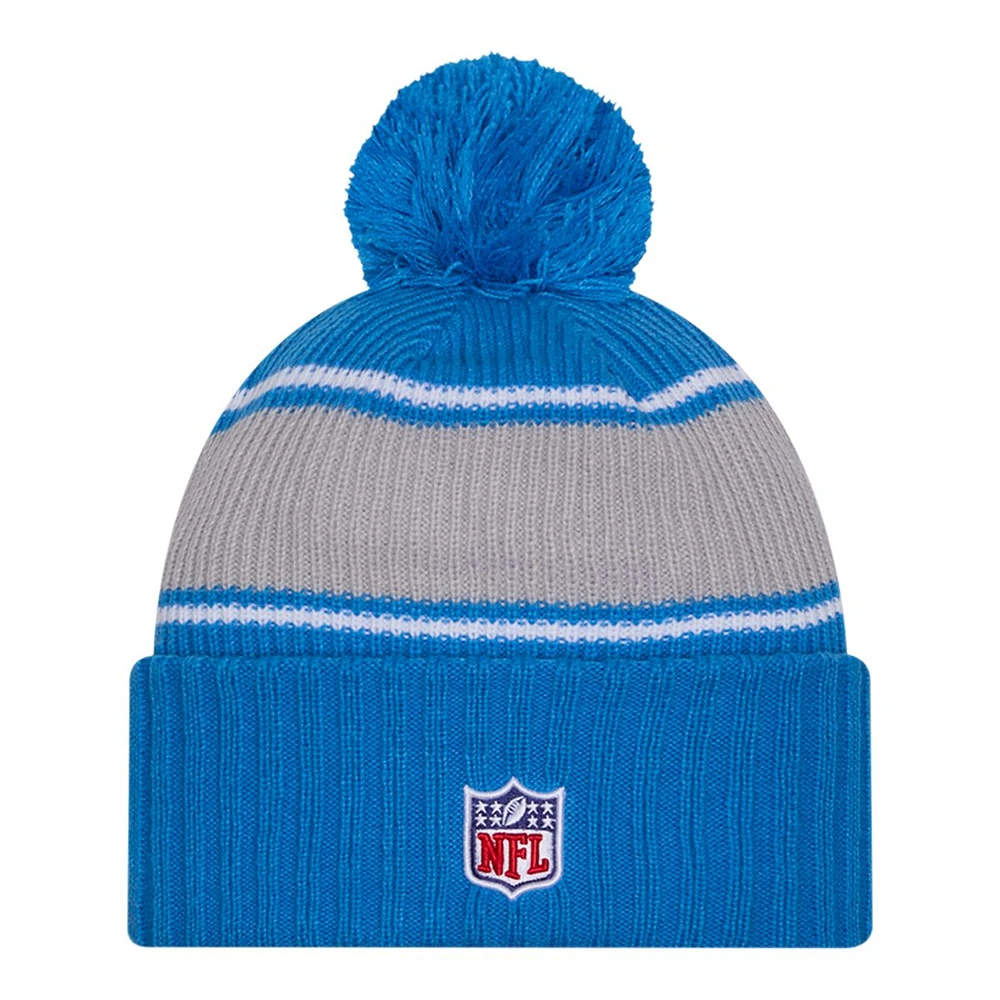 Detroit Lions New Era 24 Sideline Knit Hat