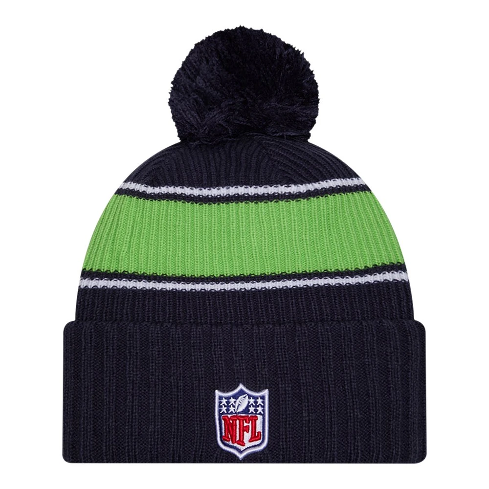 Seattle Seahawks New Era 24 Sideline Knit Hat