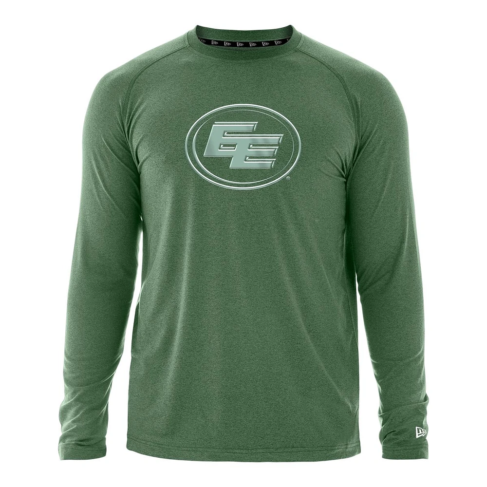 Edmonton Elks New Era Raglan Heather Long Sleeve Shirt