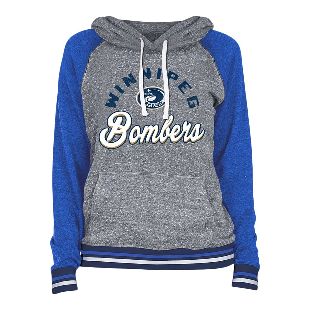 Winnipeg Blue Bombers New Era Women's Triblend Hoodie