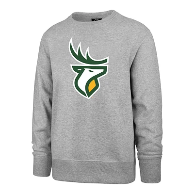 Edmonton Elks New Era Logo Crew Fleece Top