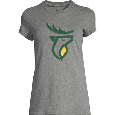 Edmonton Elks G-III Women's Logo Endzone T Shirt