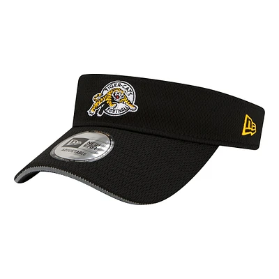 Hamilton Tiger-Cats New Era Sideline 22 Visor, CFL, Football