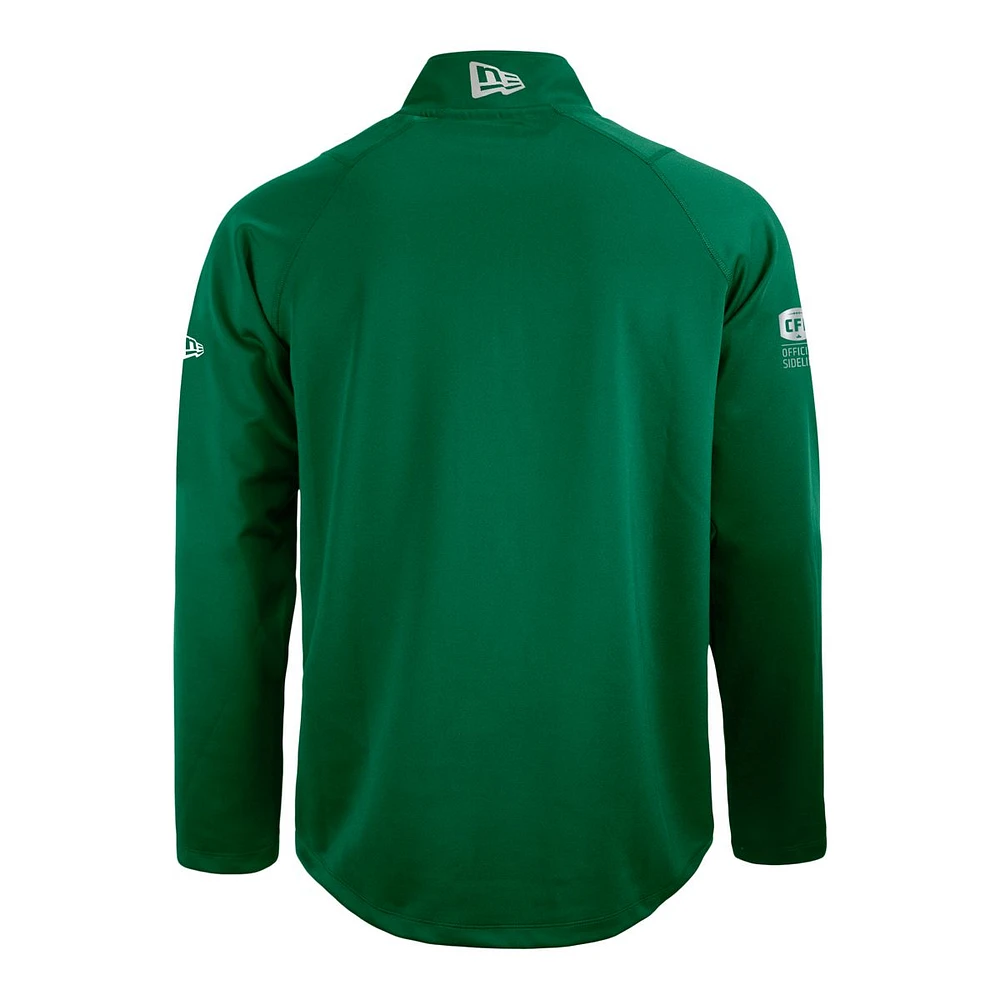 Saskatchewan Roughriders New Era Avid 1/4 Zip Long Sleeve Top