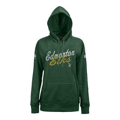 Edmonton Elks New Era Women's Sideline Tempo Hoodie