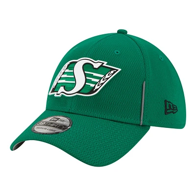 Saskatchewan Roughriders New Era Sideline 22 39THIRTY Stretch Fit Adjustable Hat, CFL, Football