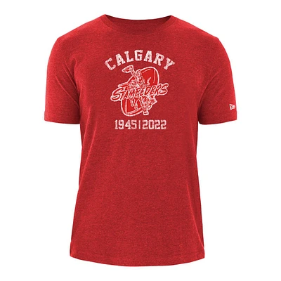 Calgary Stampeders New Era Throwback Bi-Blend T Shirt