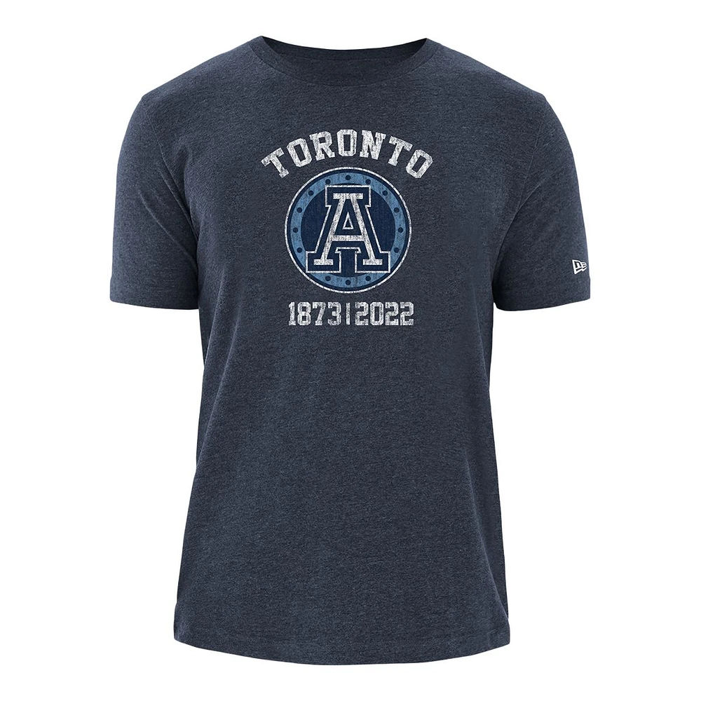 Toronto Argonauts New Era Throwback Bi-Blend T Shirt