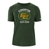 Edmonton Elks New Era Throwback Bi-Blend T Shirt