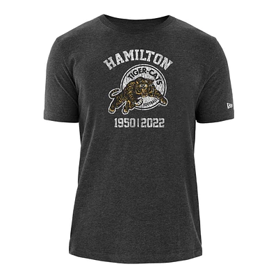 Hamilton Tiger-Cats New Era Throwback Bi-Blend T Shirt