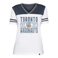 Toronto Argonauts New Era Women's Throwback Crossover T Shirt