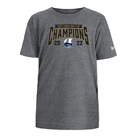 Youth Toronto Argonauts New Era Grey Cup Champions LR T Shirt