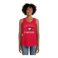 Calgary Stampeders New Era Women's Glitter Print Tank Top