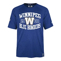 Winnipeg Blue Bombers New Era Prosper Arch T Shirt