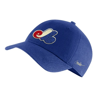 Montreal Expos Nike H86 Adjustable Chenille Cap