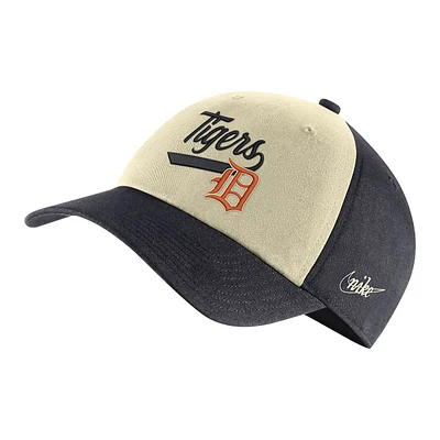 Detroit Tigers Nike Heritage86 Adjustable Coop Script Cap