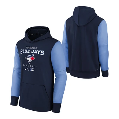 Youth Toronto Blue Jays Outerstuff Authentic Collection Therma Hoodie