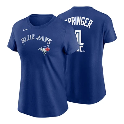 Nike Women's Toronto Blue Jays George Springer T Shirt