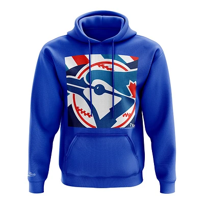 Toronto Blue Jays Mitchell & Ness Coop By Logo Hoodie