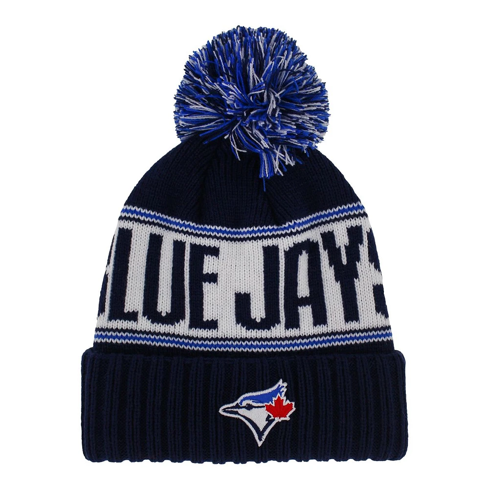 Toronto Blue Jays Gertex Heavy Cuffed Pom Knit Baseball Hat, MLB