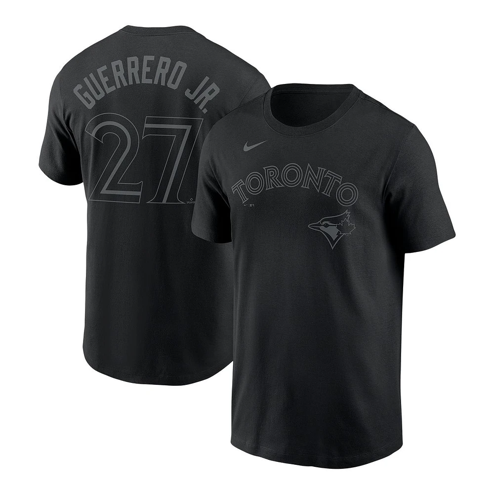 Toronto Blue Jays Nike Vladimir Guerrero Jr. Pitch Black T Shirt