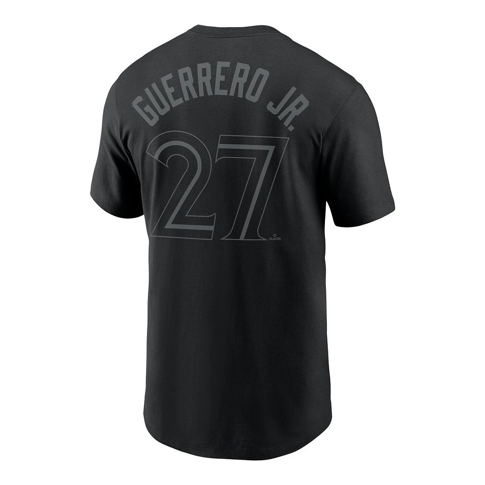 Toronto Blue Jays Nike Vladimir Guerrero Jr. Pitch Black T Shirt