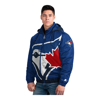 Toronto Blue Jays Starter Triple Double Hooded Jacket